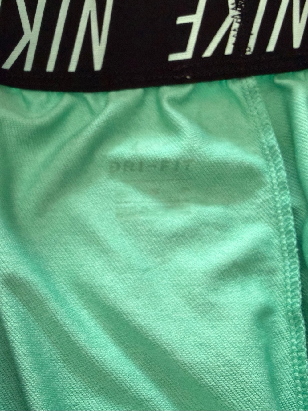 Nike Dri-fit Men’s Seafoam Green Athletic Shorts. Medium - Picture 2 of 3